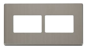 Definity Front Plate Stainless Steel Wiring Accessories Click Decorative Screwless Definity Front Plate Stainless Steel Wiring Accessories Click Decorative Screwless